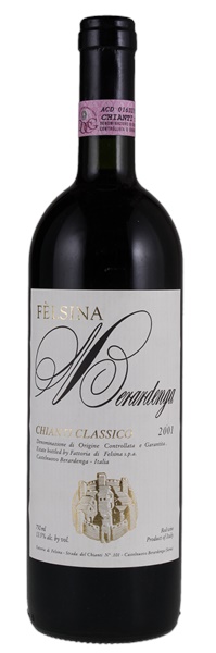 2001 Fattoria di Felsina Chianti Classico, 750ml