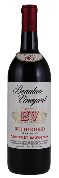 1985 Beaulieu Vineyard Rutherford Cabernet Sauvignon, 750ml
