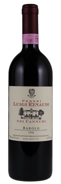 1996 Luigi Einaudi Barolo Cannubi, 750ml