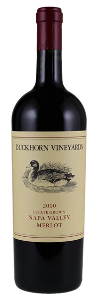 2000 Duckhorn Vineyards Estate Grown Merlot, 750ml