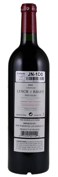 2005 Château Lynch-Bages, 750ml