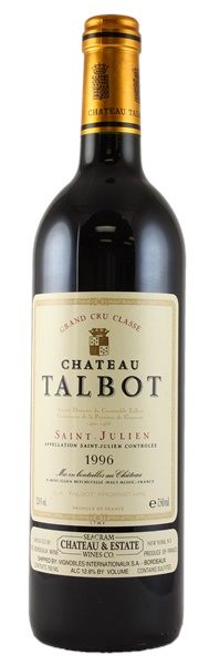 1996 Château Talbot, 750ml