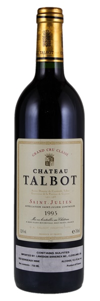 1995 Château Talbot, 750ml