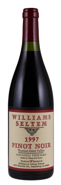 1997 Williams Selyem Rochioli Vineyard Pinot Noir, 750ml
