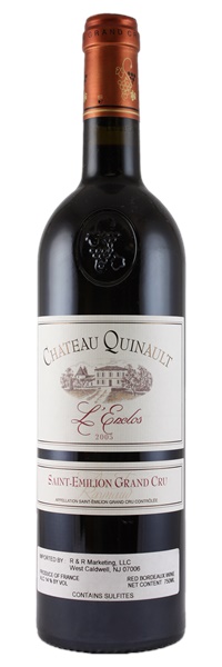 2005 Château Quinault L'Enclos, 750ml