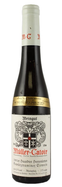 1991 Müller-Catoir Haardter Herrenletten Gewurztraminer Eiswein #12, 375ml