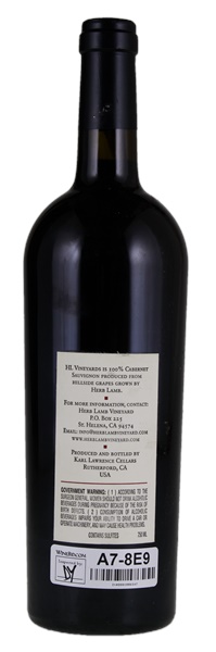 1997 Herb Lamb HL Vineyards Cabernet Sauvignon, 750ml