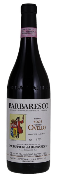 2005 Produttori del Barbaresco Barbaresco Ovello Riserva, 750ml