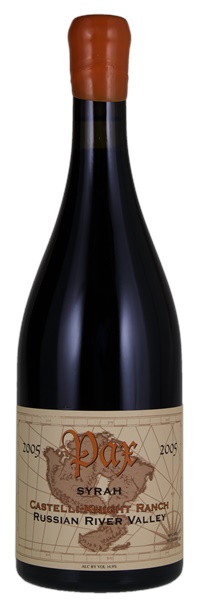 2005 Pax Castelli Knight Ranch Syrah, 750ml
