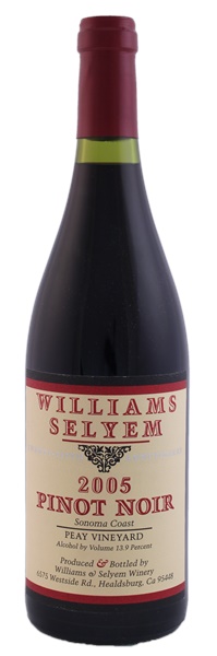 2005 Williams Selyem Peay Vineyard Pinot Noir, 750ml