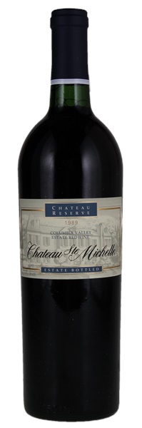 1989 Chateau Ste. Michelle Chateau Reserve Red Wine, 750ml