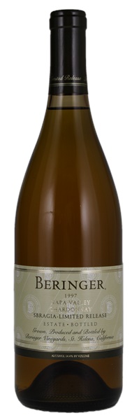 1997 Beringer Sbragia Limited Release Chardonnay, 750ml