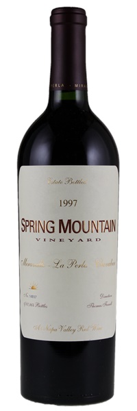 1997 Spring Mountain Miravalle La Perla Chevalier Vineyard (Red), 750ml