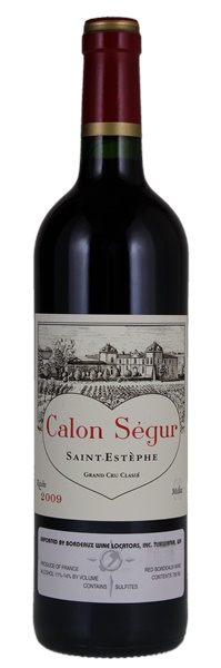 2009 Château Calon-Segur, 750ml