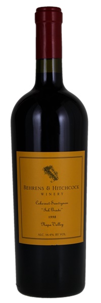 1998 Behrens & Hitchcock Ink Grade Cabernet Sauvignon, 750ml