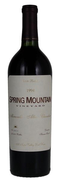 1994 Spring Mountain Miravalle Alba Chevalier Vineyard, 750ml