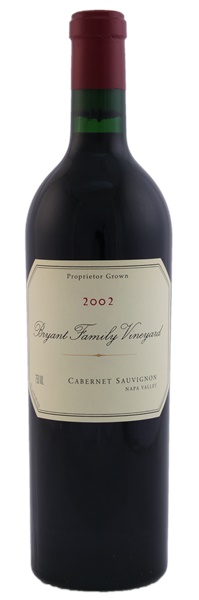 2002 Bryant Family Vineyard Cabernet Sauvignon, 750ml