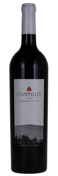 2012 Chappellet Vineyards Mountain Cuvee Red Blend, 750ml