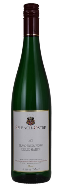 2009 Selbach-Oster Graacher Domprobst Riesling Spätlese #16 (Screwcap), 750ml