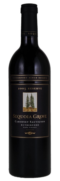 2005 Sequoia Grove Rutherford Bench Reserve Cabernet Sauvignon, 750ml