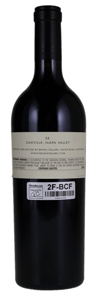2012 Bevan Cellars Double E Red Wine, 750ml
