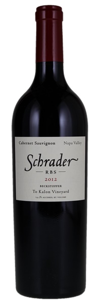 2012 Schrader RBS Beckstoffer To Kalon Vineyard Cabernet Sauvignon, 750ml
