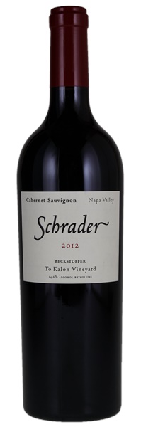 2012 Schrader Beckstoffer To Kalon Vineyard Cabernet Sauvignon, 750ml