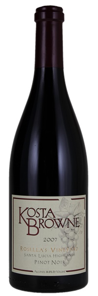 2007 Kosta Browne Rosella's Vineyard Pinot Noir, 750ml