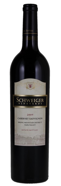 2009 Schweiger Cabernet Sauvignon, 750ml