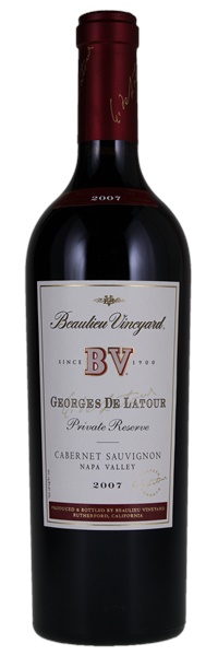 2007 Beaulieu Vineyard Georges de Latour Private Reserve Cabernet Sauvignon, 750ml