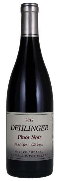 2012 Dehlinger Goldridge Vineyard Old Vine Pinot Noir, 750ml