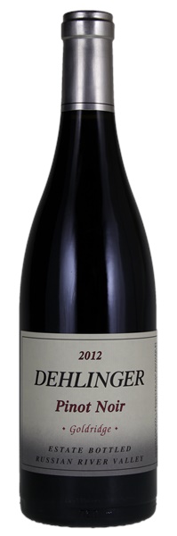 2012 Dehlinger Goldridge Vineyard Pinot Noir, 750ml