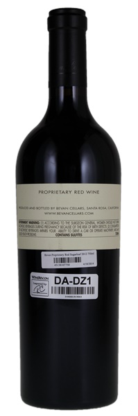 2012 Bevan Cellars Sugarloaf Mountain Red, 750ml