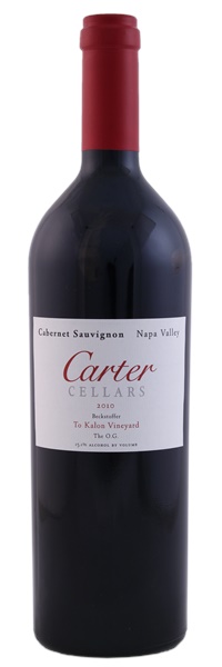 2010 Carter Cellars Beckstoffer To Kalon Vineyard The O.G. Cabernet Sauvignon, 750ml
