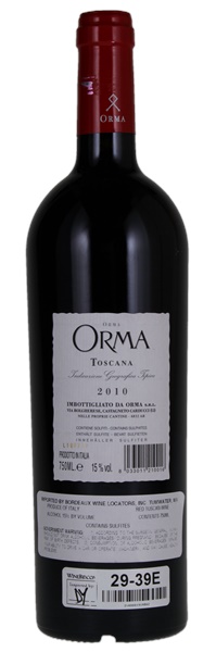 2010 Orma, 750ml