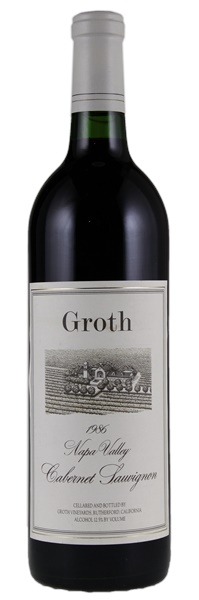 1986 Groth Cabernet Sauvignon, 750ml