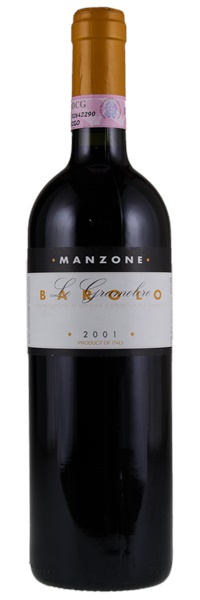 2001 Giovanni Manzone Barolo Le Gramolere, 750ml