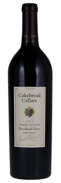 2011 Cakebread Benchland Select Cabernet Sauvignon, 750ml