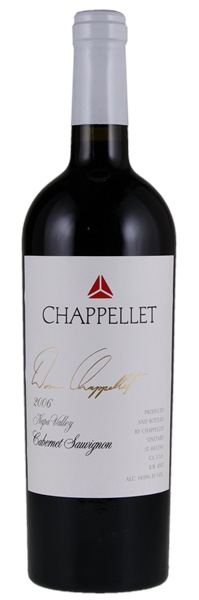 2006 Chappellet Vineyards Cabernet Sauvignon, 750ml