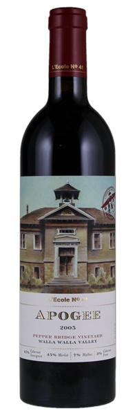 2005 L'Ecole No. 41 Pepper Bridge Vineyard Apogee Red, 750ml