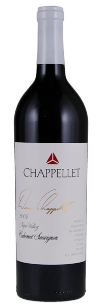2004 Chappellet Vineyards Cabernet Sauvignon, 750ml
