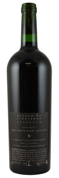 2007 Blackbird Vineyards Paramour, 750ml
