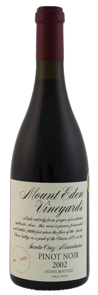 2002 Mount Eden Edna Valley Pinot Noir, 750ml