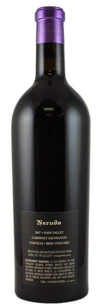 2007 Pott Wine Neruda Brix Vineyard Cabernet Sauvignon, 750ml