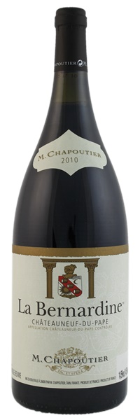 2010 M. Chapoutier Chateauneuf du Pape La Bernardine, 1.5ltr