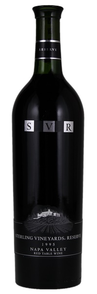 1995 Sterling Vineyards Reserve Red Table Wine (SVR), 750ml