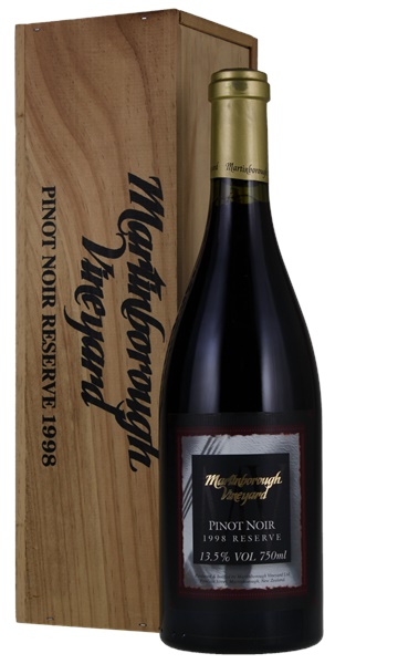 1998 Martinborough Vineyards Pinot Noir Reserve, 750ml