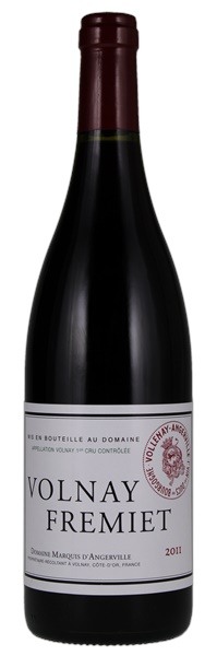 2011 Marquis d'Angerville Volnay Fremiets, 750ml
