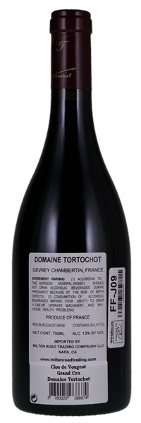 2012 Domaine Tortochot Clos de Vougeot, 750ml