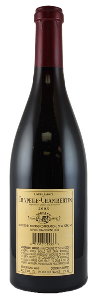 2008 Louis Jadot Chapelle-Chambertin, 750ml